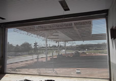 Porta de Aço Automática Transvision